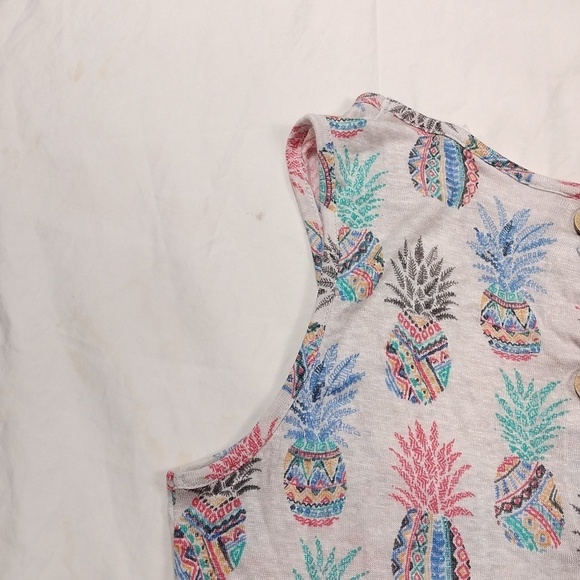 Sigrid Olsen 100% linen sleeveless top size medium - Picture 10 of 14